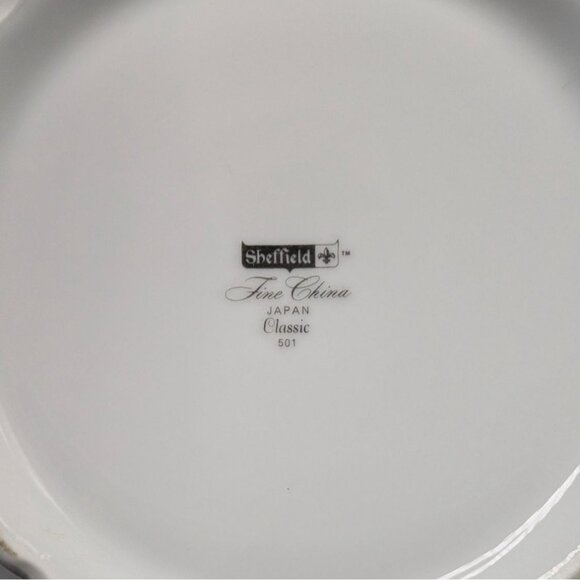 Sheffield Classic 501 Japan Covered Vegetable Serving Dish Bowl Floral Design - Picture 8 of 16